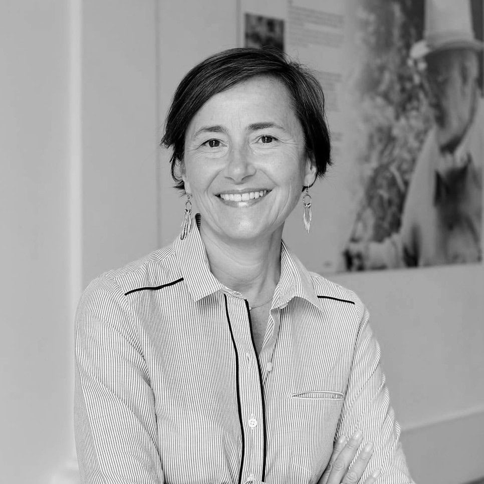 Portrait Claudine Grammont © Laurent Thareau_carré NB