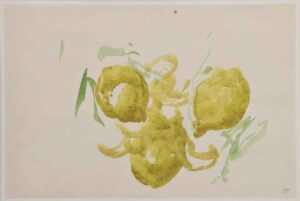 Sans titre, 2020, aquarelle sur papier, 23 x 34,5 cm - Courtesy de l'artiste et de la galerie Catherine Issert