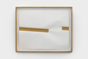 Bernard Villers, Retournement, 1980, craft on paper, 63,5 x 79 cm