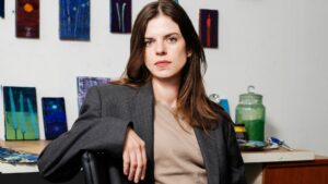 Katarzyna Wiesiołek 
Notre artiste focus 2026, dans son atelier.