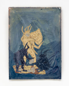 Elsa Guillaume
Traversée Mariusienne IX, 2024
Technique mixte sur papier
48 x 66 cm
Courtesy Elsa Guillaume et Galerie Antoine Dupin