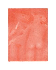 Paule Sauvaire, Chienne de joie (16), 2025, Coloured pencil on Japanese paper, 32.5 x 24 cm, copyright Paule Sauvaire, courtesy the artist & Hopstreet Gallery Brussels