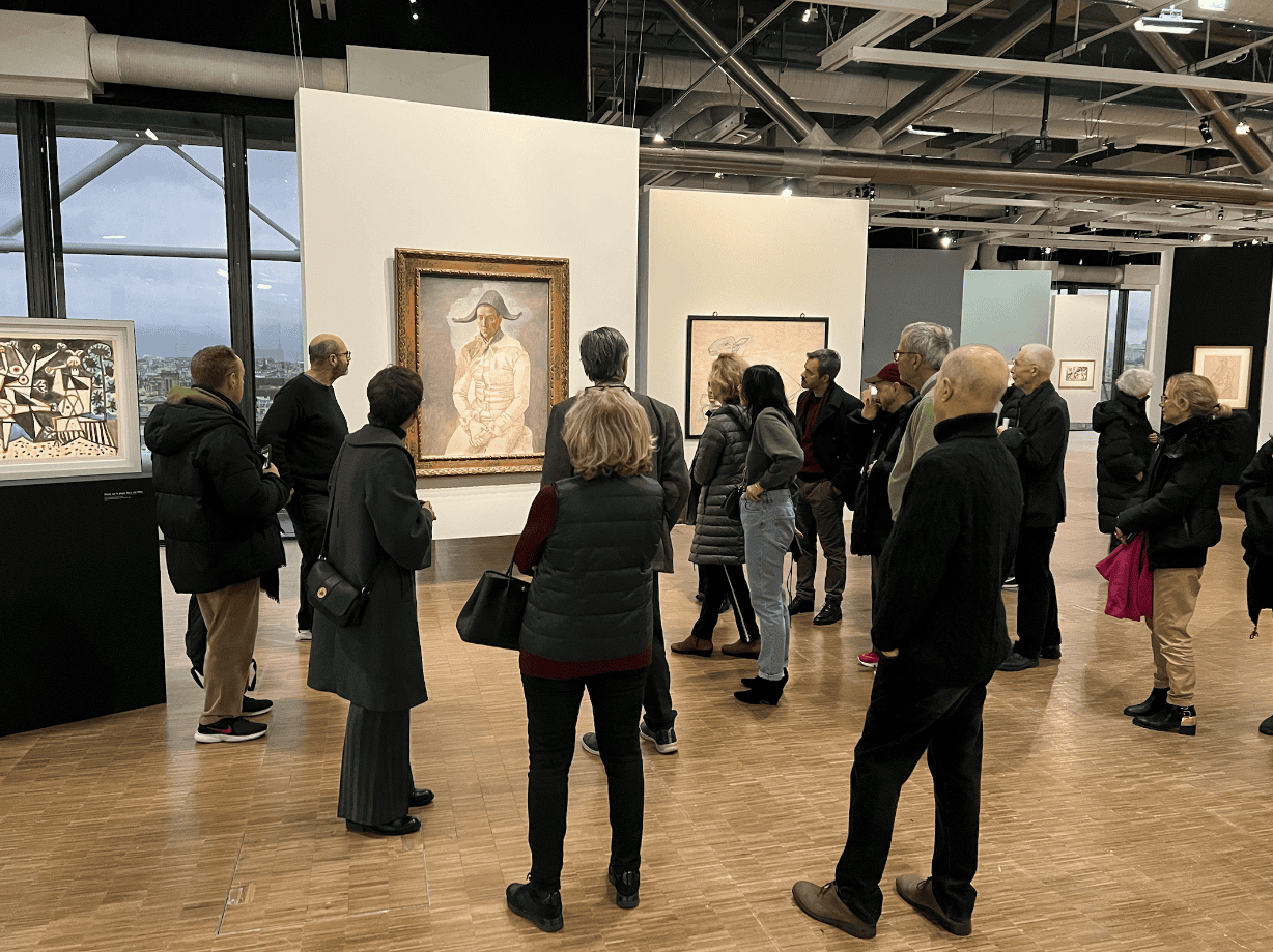 Guided tour of the exhibition "Picasso. Drawing to infinity" by curator Anne Lemonnier, 2023 © Drawing Society