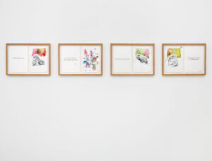 © Gerald Panighi, vue de l'exposition "A contre-poil", Galerie Eva Vautier, 2026, courtesy de l'artiste et de la galerie Eva Vautier, Photo François Fernandez