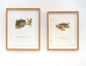 © Gerald Panighi, vue de l'exposition "A contre-poil", Galerie Eva Vautier, 2026, courtesy de l’artiste et de la Galerie Eva Vautier, Photo François Fernandez