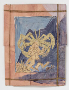 Elsa Guillaume
Traversée Mariusienne XIV, 2024
Technique mixte sur papier
48 x 66 cm
Courtesy Elsa Guillaume et Galerie Antoine Dupin